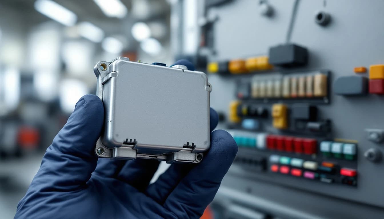 Mobile technician diagnosing and programming a body control module in a vehicle in Irving TX