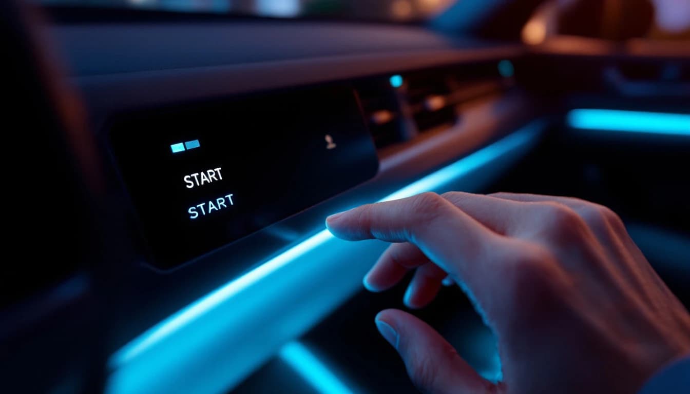 Dashboard anti-theft immobilizer warning light illuminated on a car that cranks but will not start in Irving TX